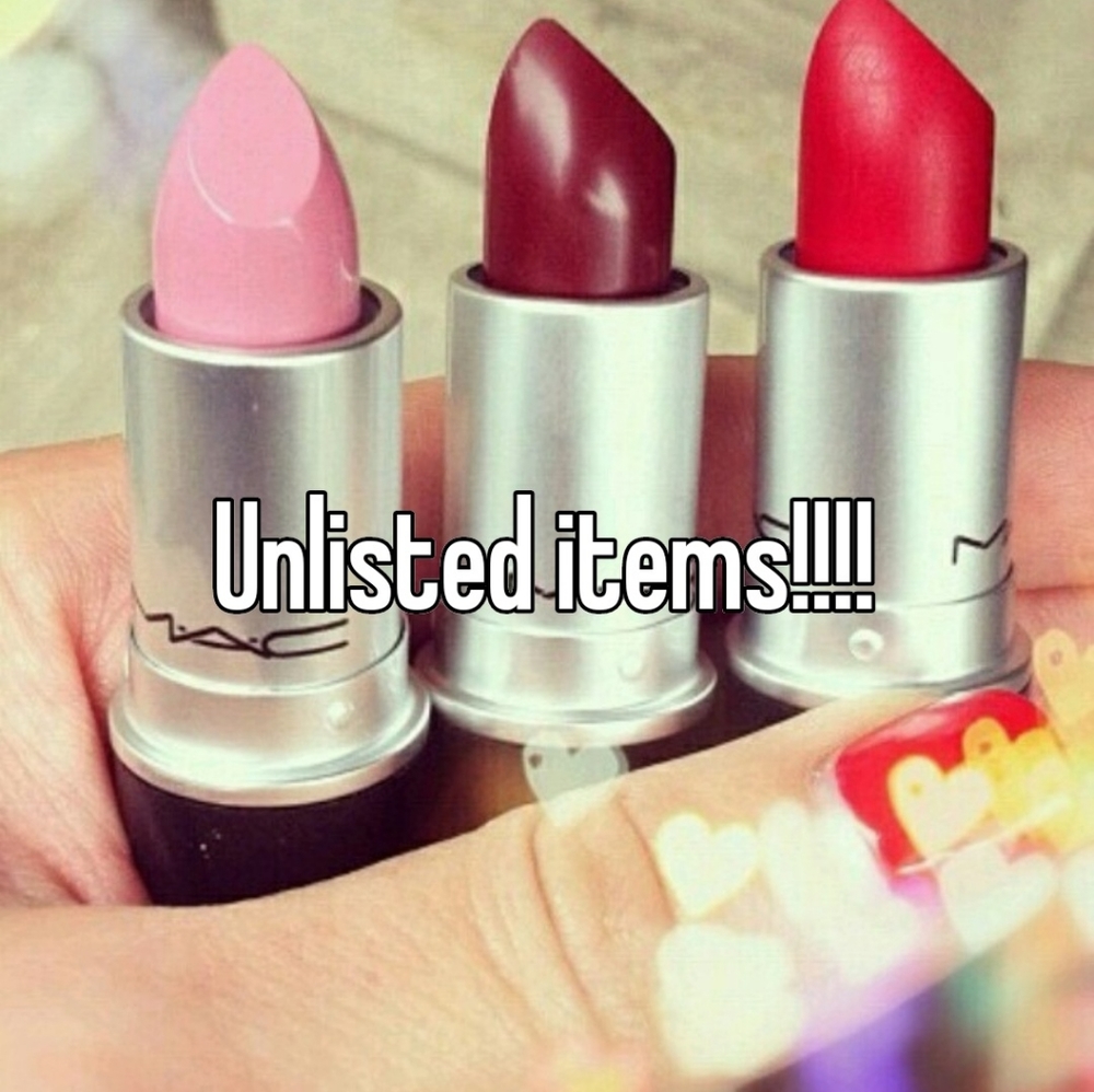 Unlisted items